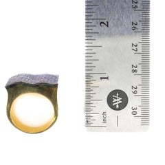 Patriotic Diamond, Ruby, and Sapphire American Flag Ring