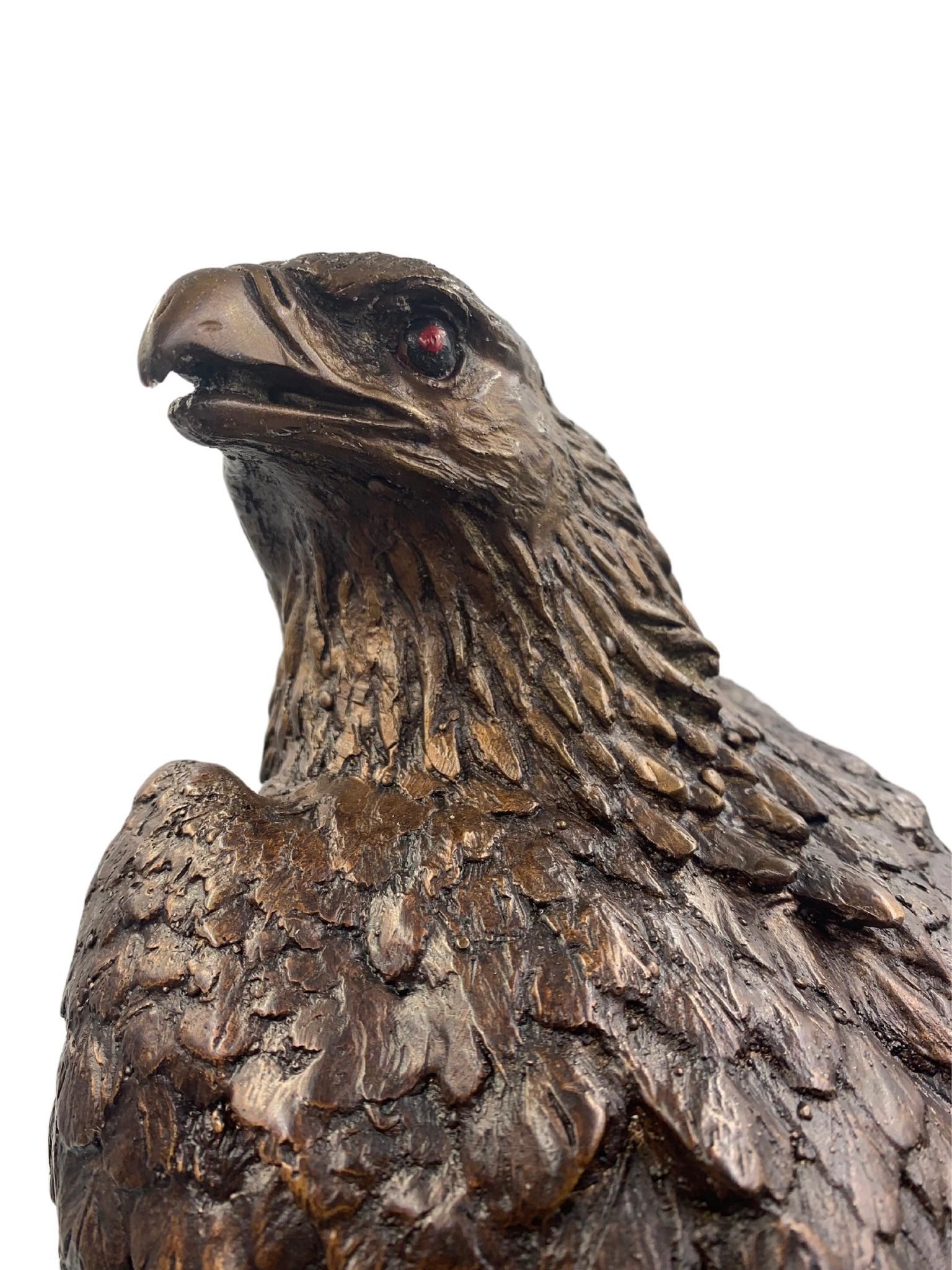 Sculpture d'aigle patriotique d'après Jules Moigniez Bon état - En vente à Colorado Springs, CO
