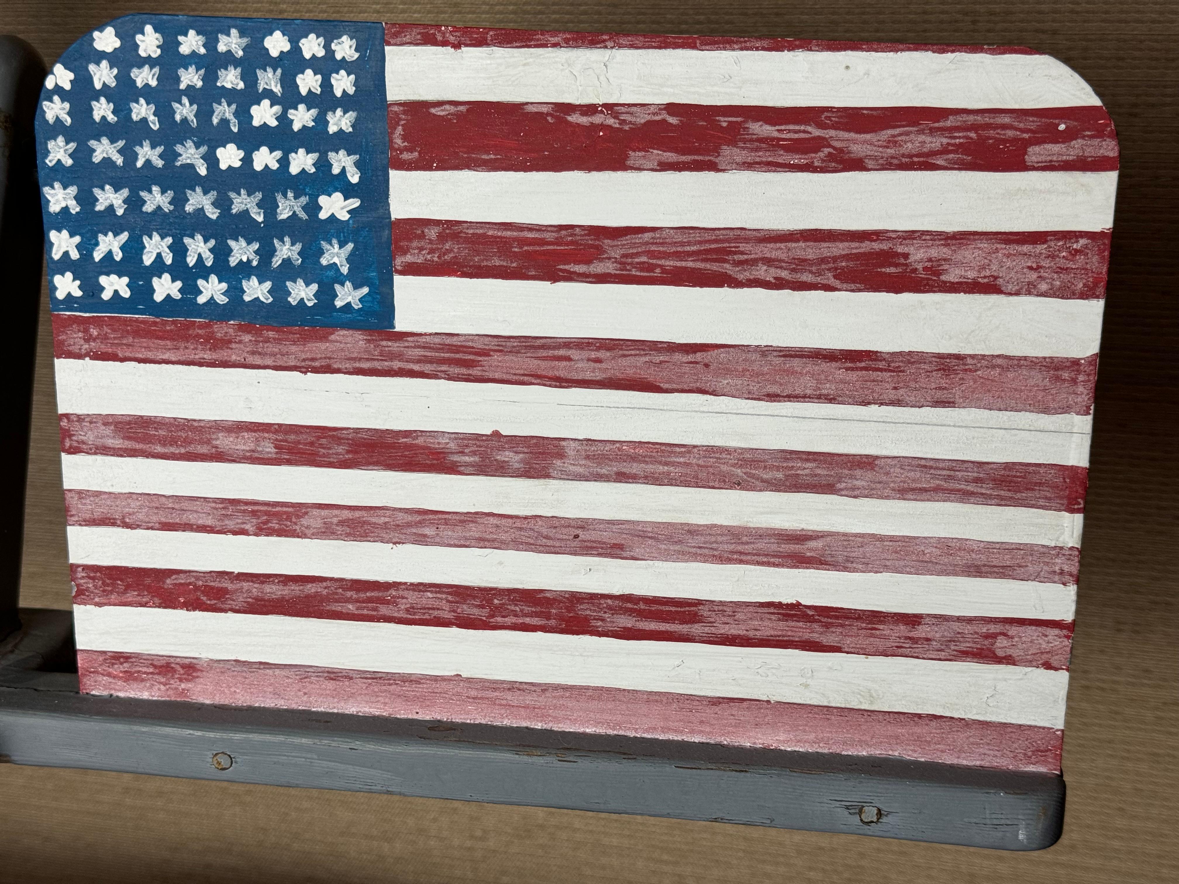 Patriotische Flagge Whirligig (20. Jahrhundert) im Angebot
