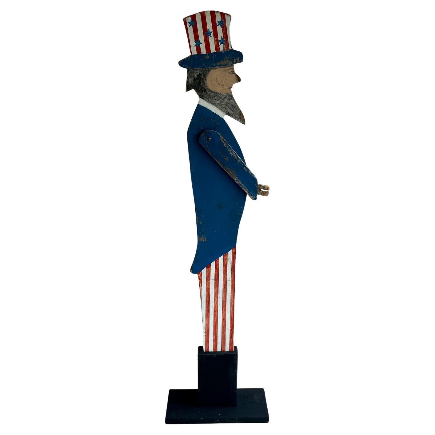 Patriotic Folky Uncle Sam, Outdoor Sign