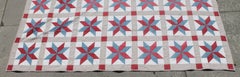 Patriotic Quilt Eight Point Stars
