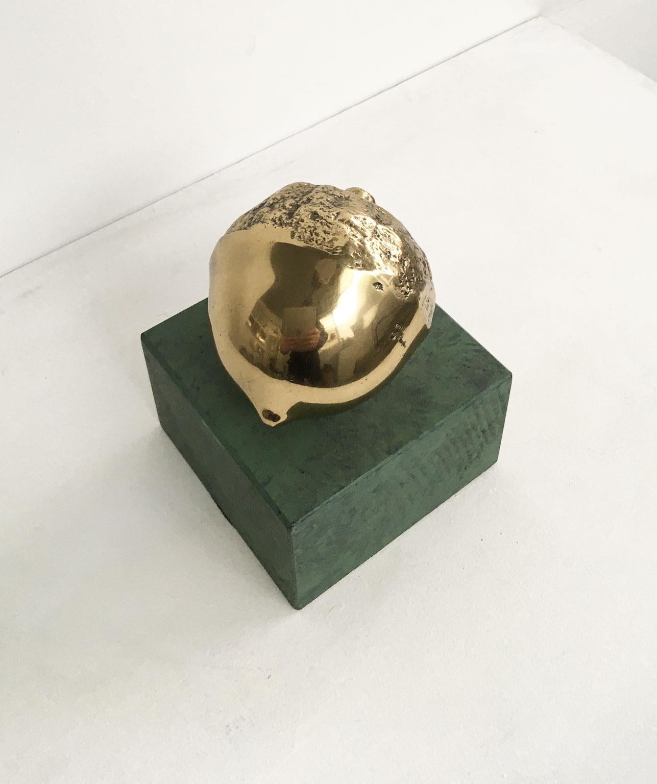 Bronze Sculpture by Patrizia Guerresi Melograno Pomegranate For Sale 8