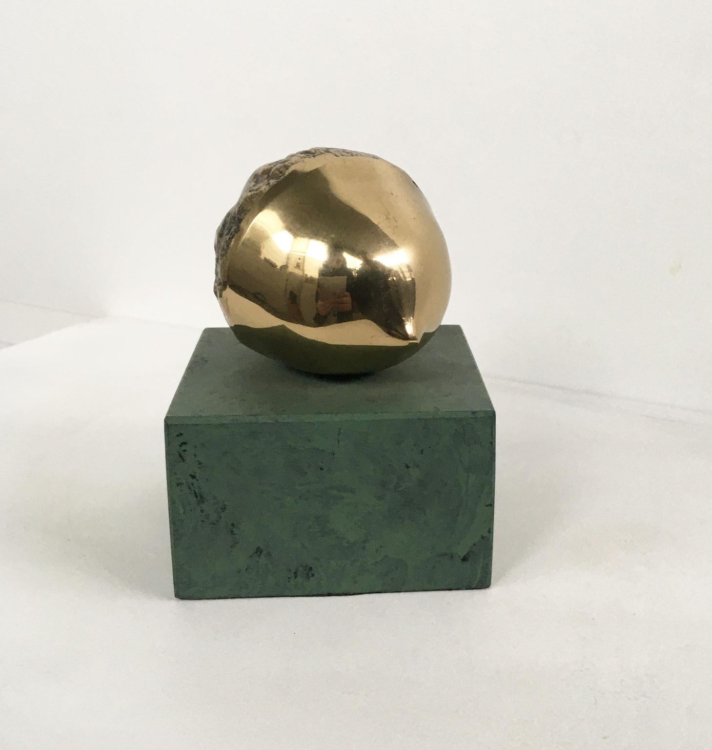 Bronze Sculpture by Patrizia Guerresi Melograno Pomegranate For Sale 2
