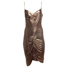 Patrizia Pepe, metallic chain dress