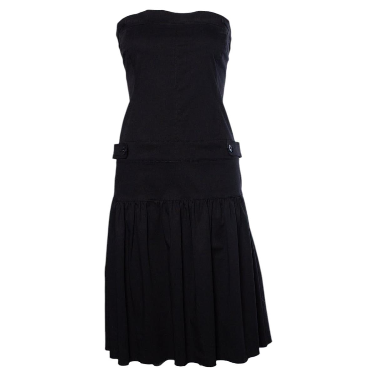 Patrizia Pepe, Strapless dress with buttons
