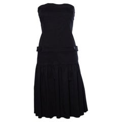 Patrizia Pepe, Strapless dress with buttons