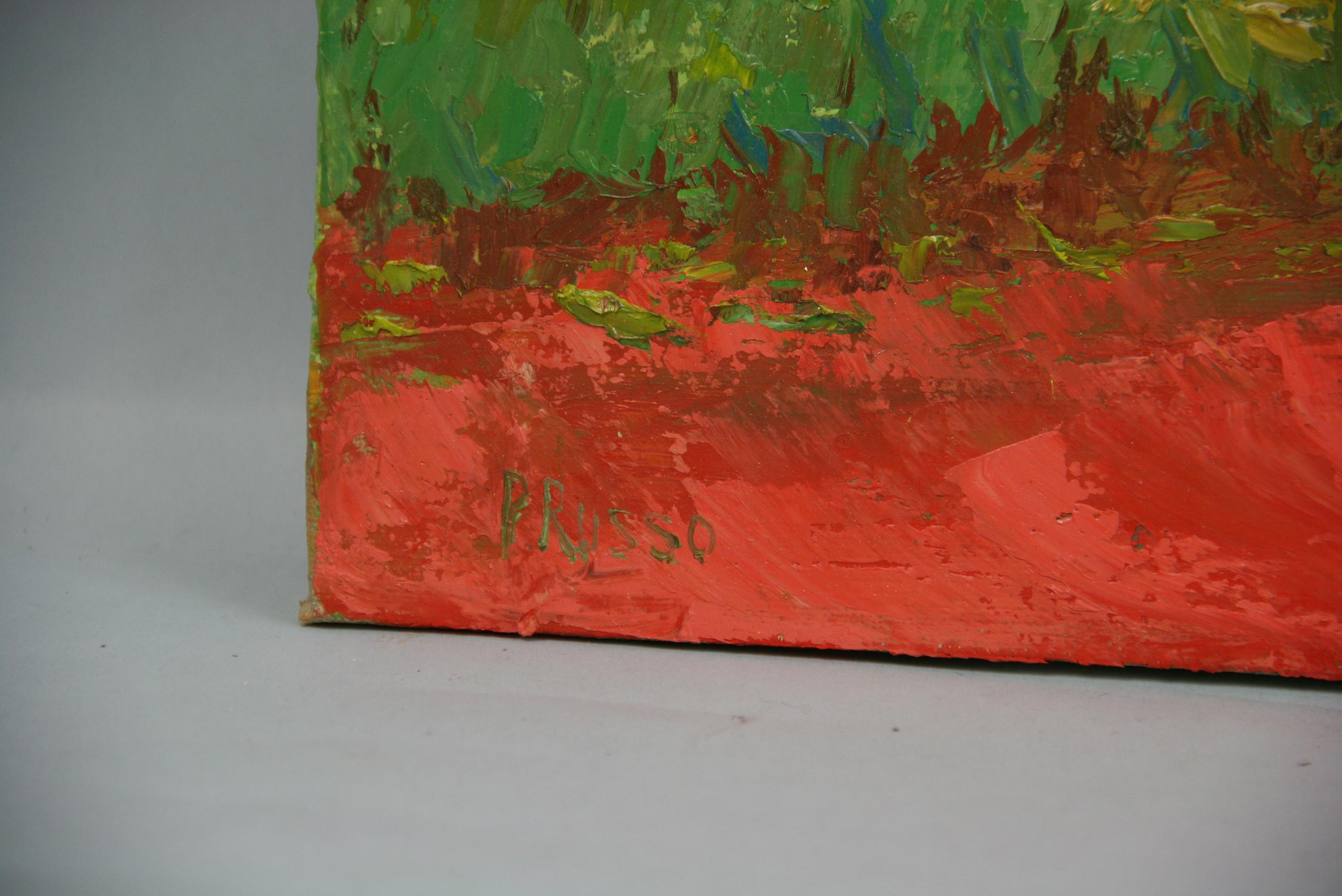 Impressionist French Sunset Landscape For Sale 1
