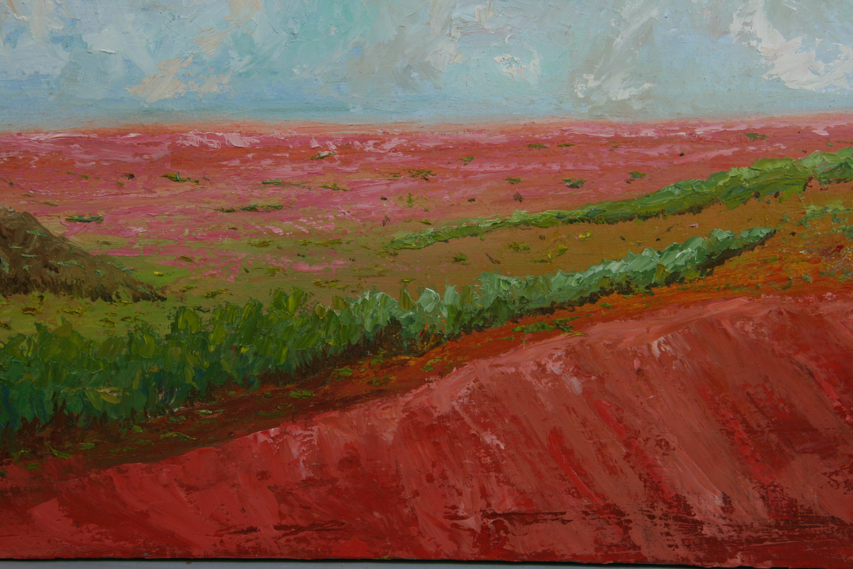 Impressionist French Sunset Landscape For Sale 2