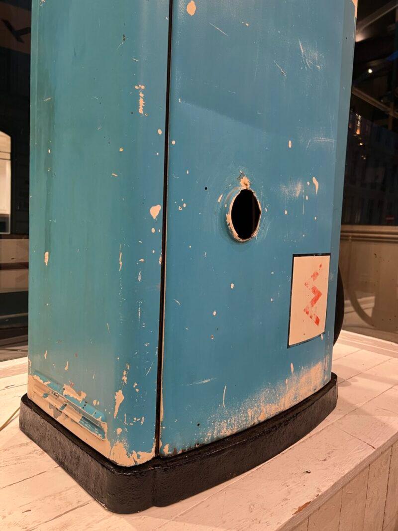 French Patrol Station Tanking Stand - Mid Century Orly, France
