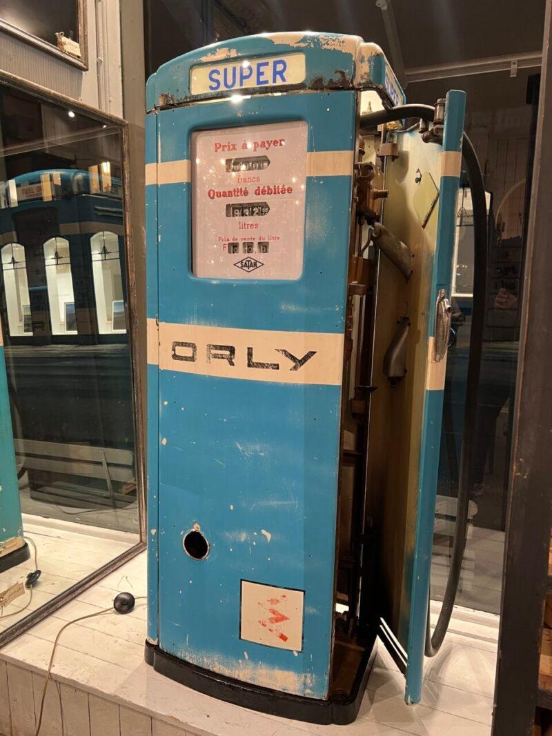 Steel Patrol Station Tanking Stand - Mid Century Orly, France