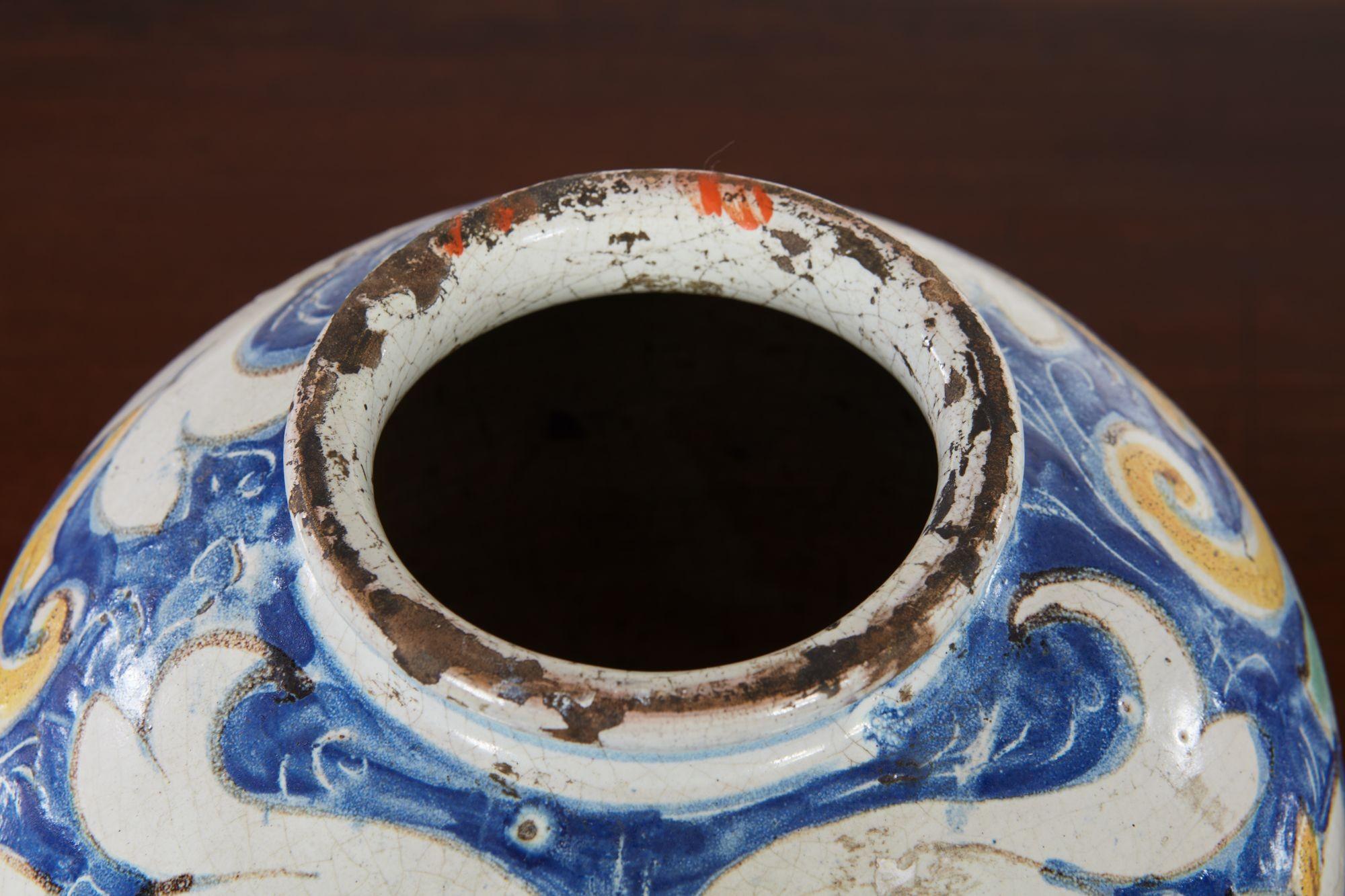 italien JAR à médicaments polychrome de Patron en vente