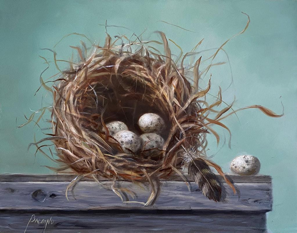 Still-Life Painting de Patt Baldino - Nido