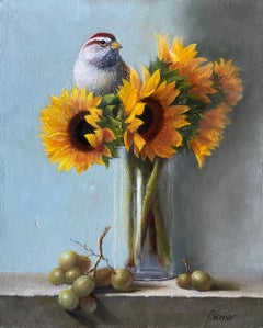 Resting with the Sunflowers
