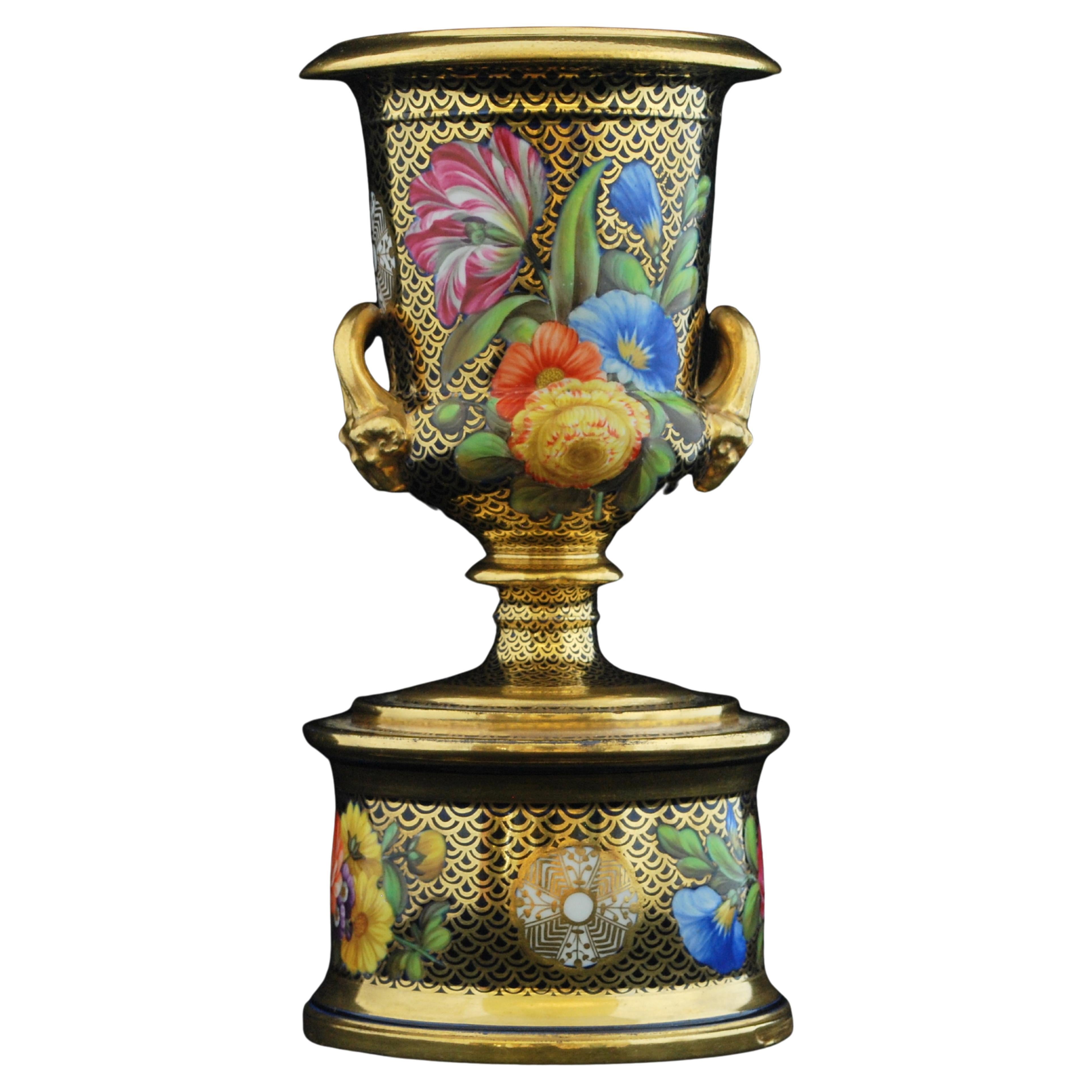 Pattern 1166 Campana Vase. Spode, C1820 For Sale
