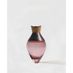 Pattern Patina India Small Vessel in Copper & Brass by Pia Wüstenberg