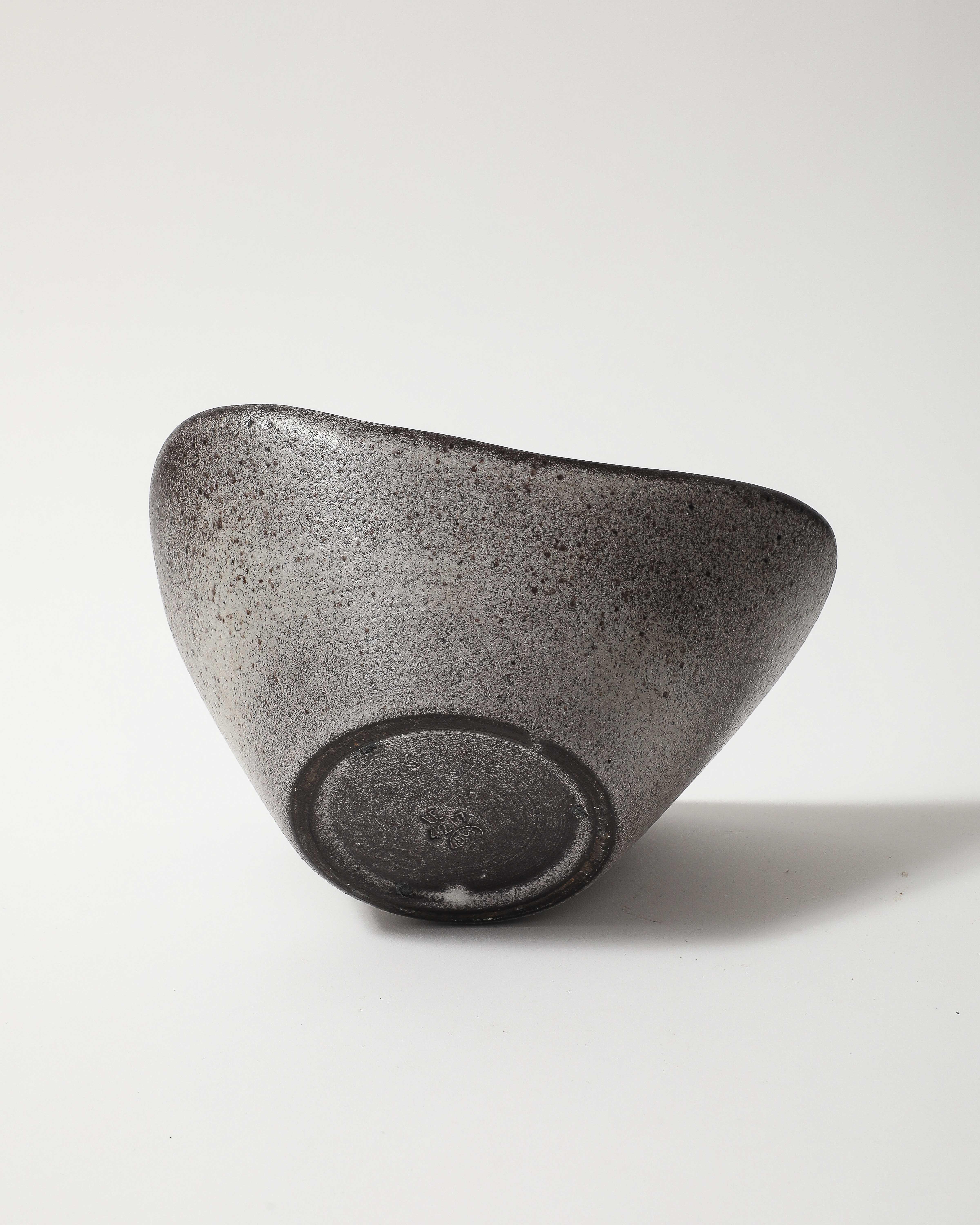 Bol en céramique à motifs de Mari Simmulson pour Upsala Ekeby, Suède c.C. 1960 en vente 6