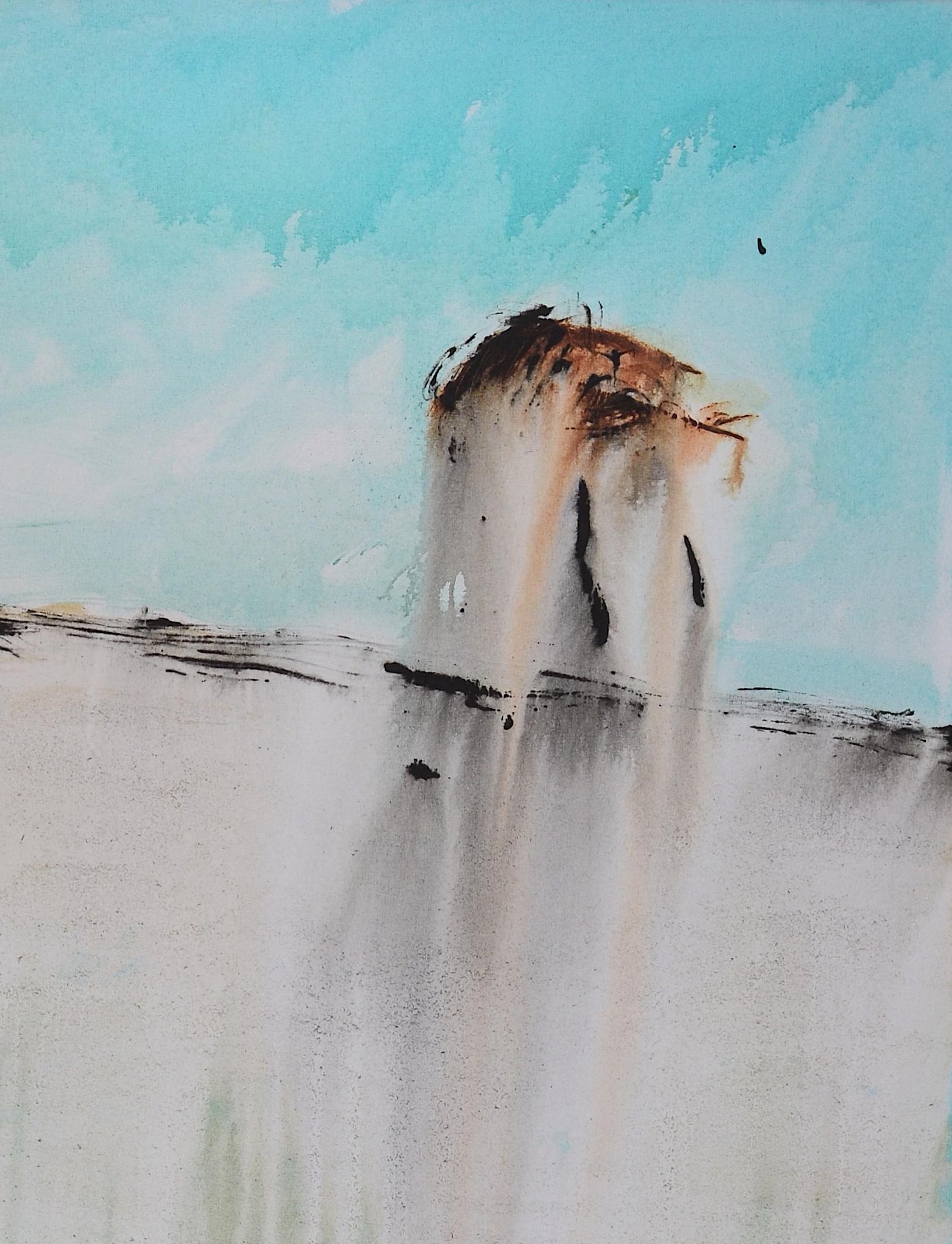 Patterson   Barche nel mare. Deriva. 2020. pittura acrilica - Painting Neoespressionismo di PATTERSON, Yendris