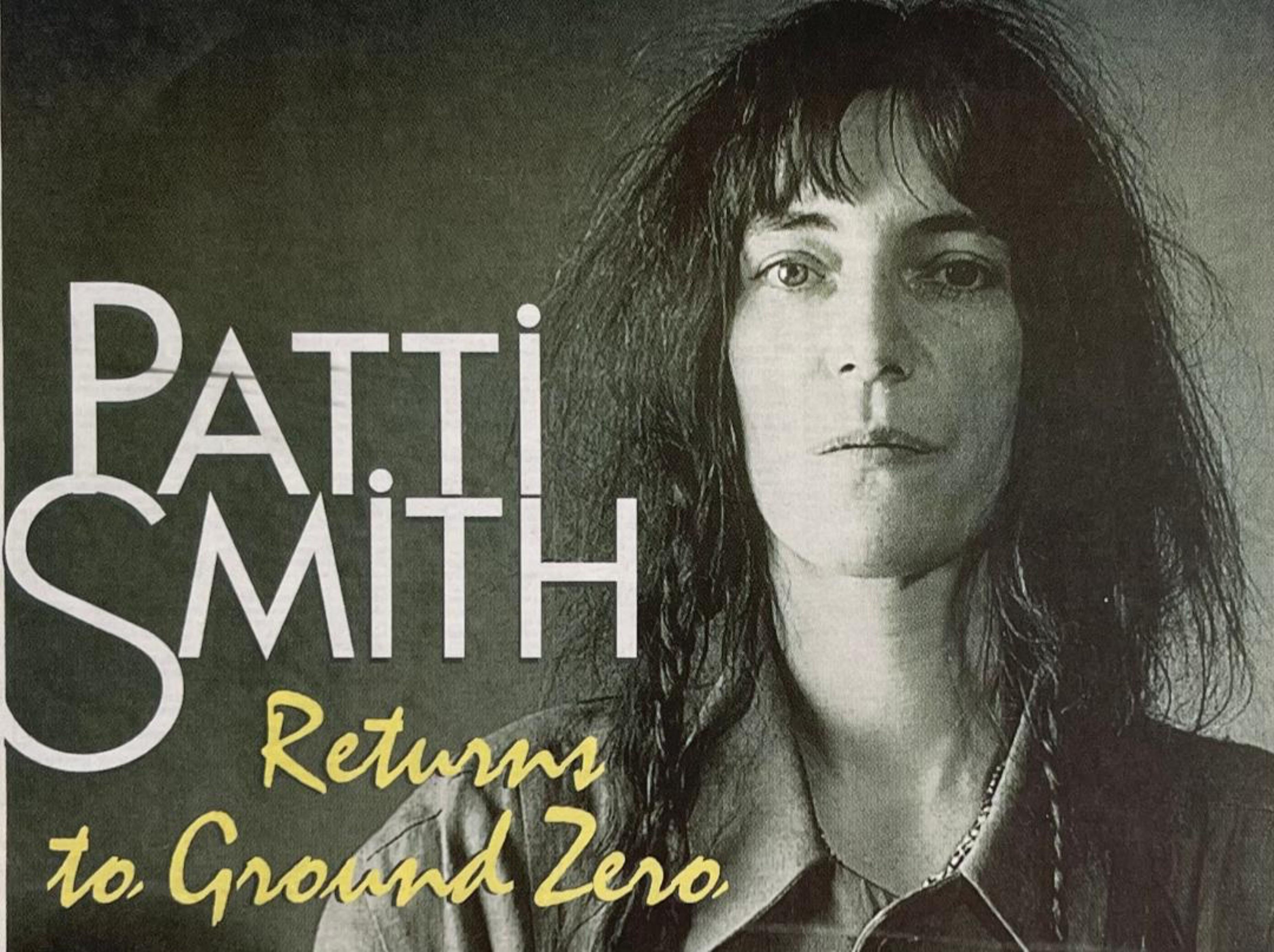 Goldmine-Zeitschrift (hand signiert von Patti Smith auf dem Cover)  im Angebot 3