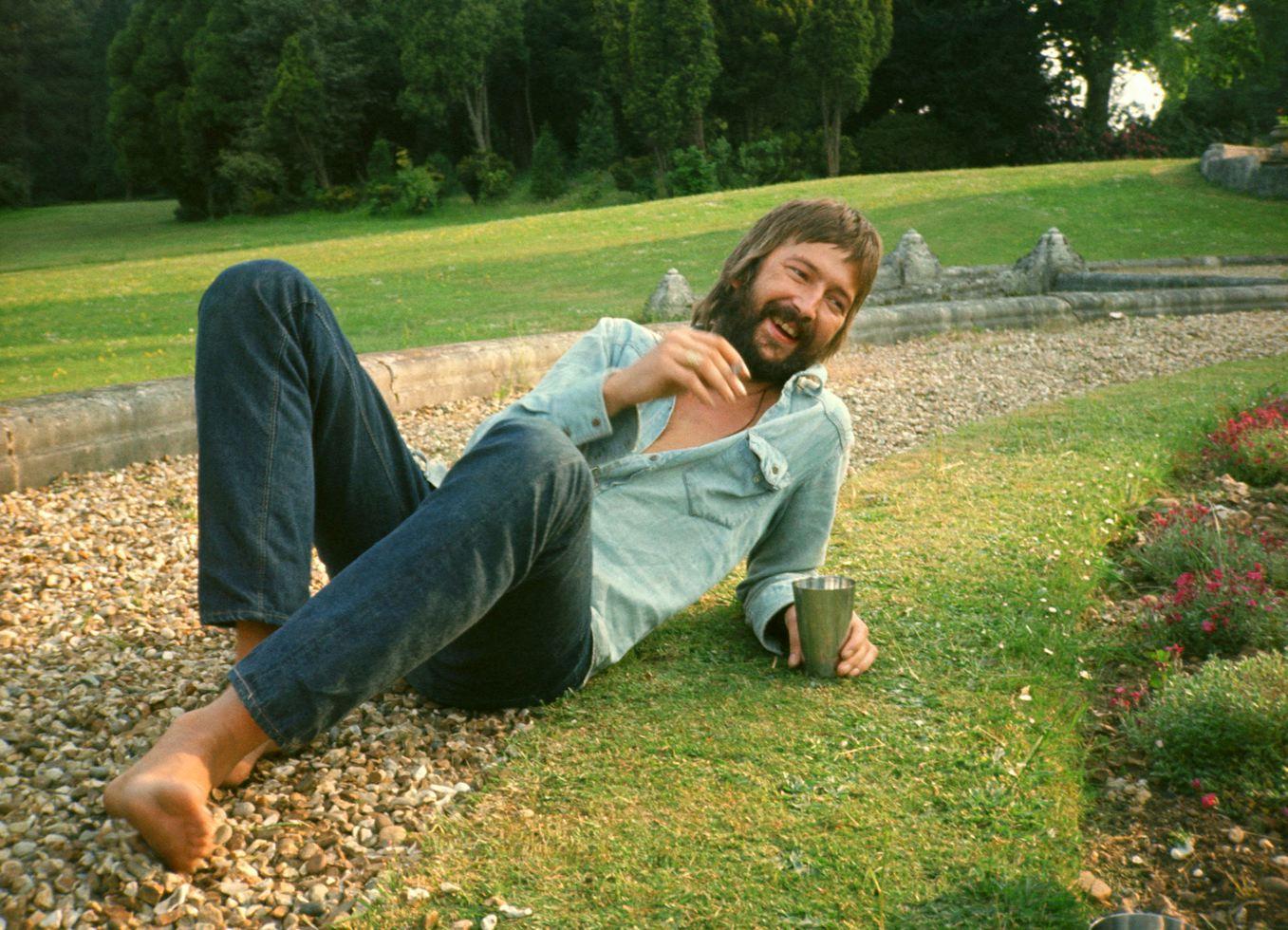 Pattie Boyd Color Photograph - Eric Clapton, England