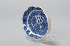 Pattipan Porcelain Chine de Commande Birds in Garden Flowers, 18th Century