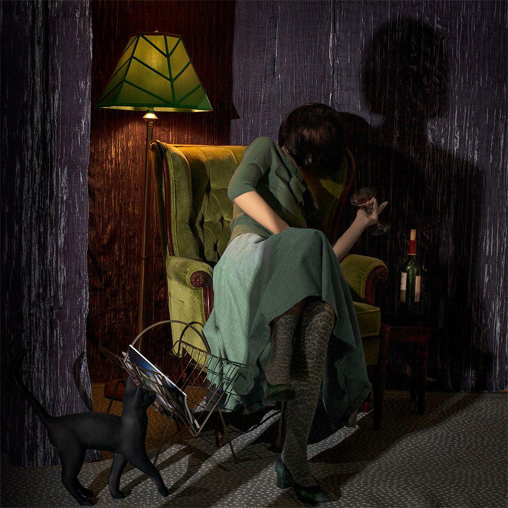 Color Photograph di Patty Carroll - L'ombra di se stessa