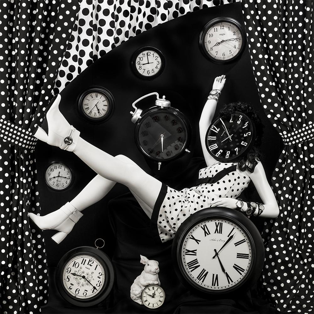 Patty Carroll Figurative Photograph - Clockwork
