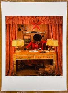 Cowgirl, from the series, Anonymous Women - Western, Longhorn, Star, Interior