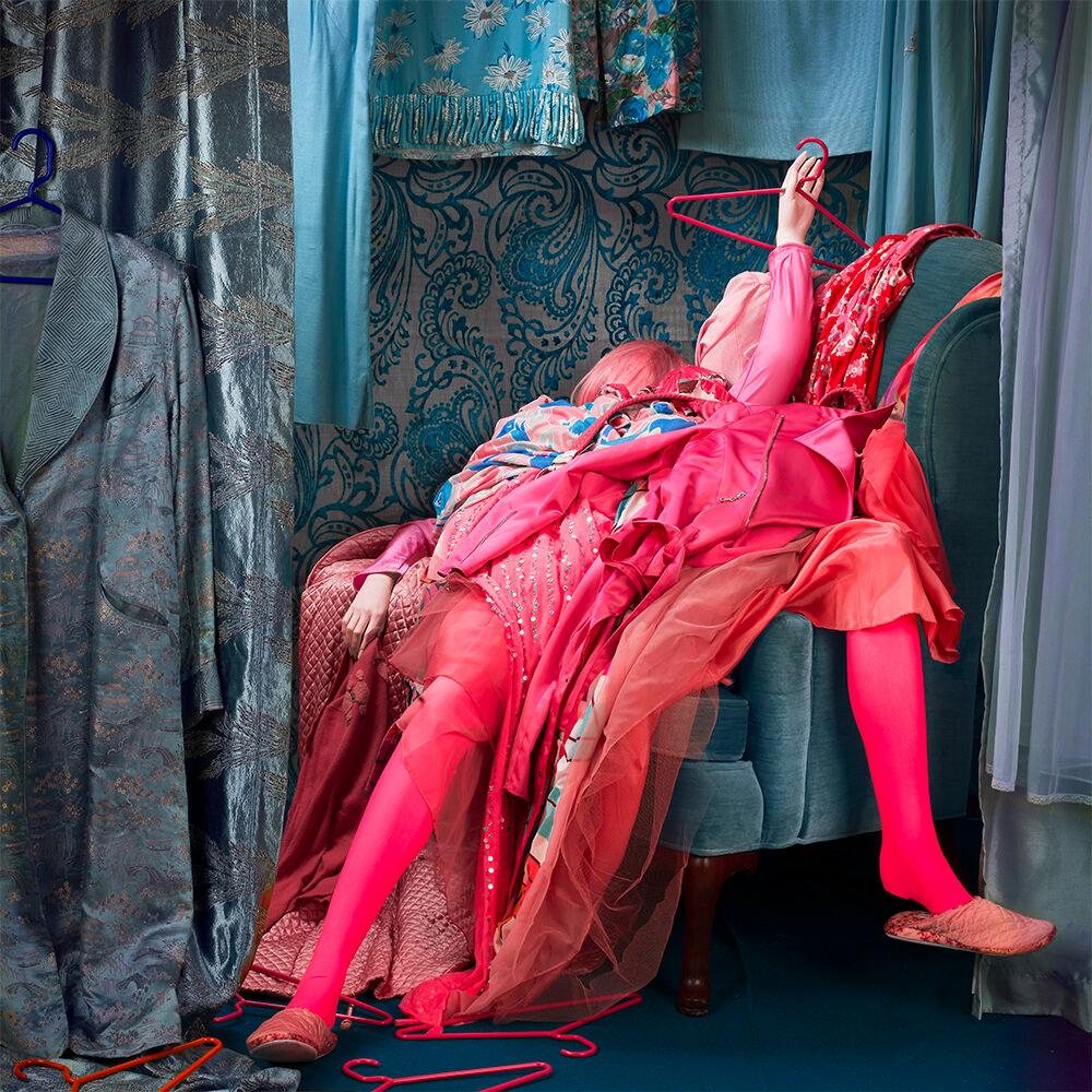 Patty Carroll Still-Life Photograph - Crise du Couture