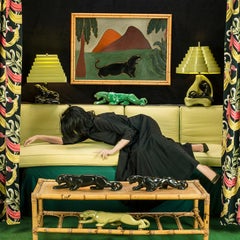 Panthère - Photographie couleur en édition limitée, artiste femme, intérieur, décoration
