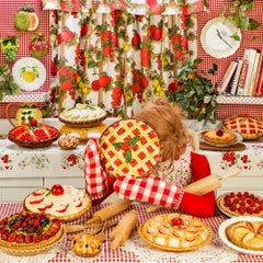 Pie Eyed - Color Photograph, Kitchen, Food, Woman Artist, Dessert