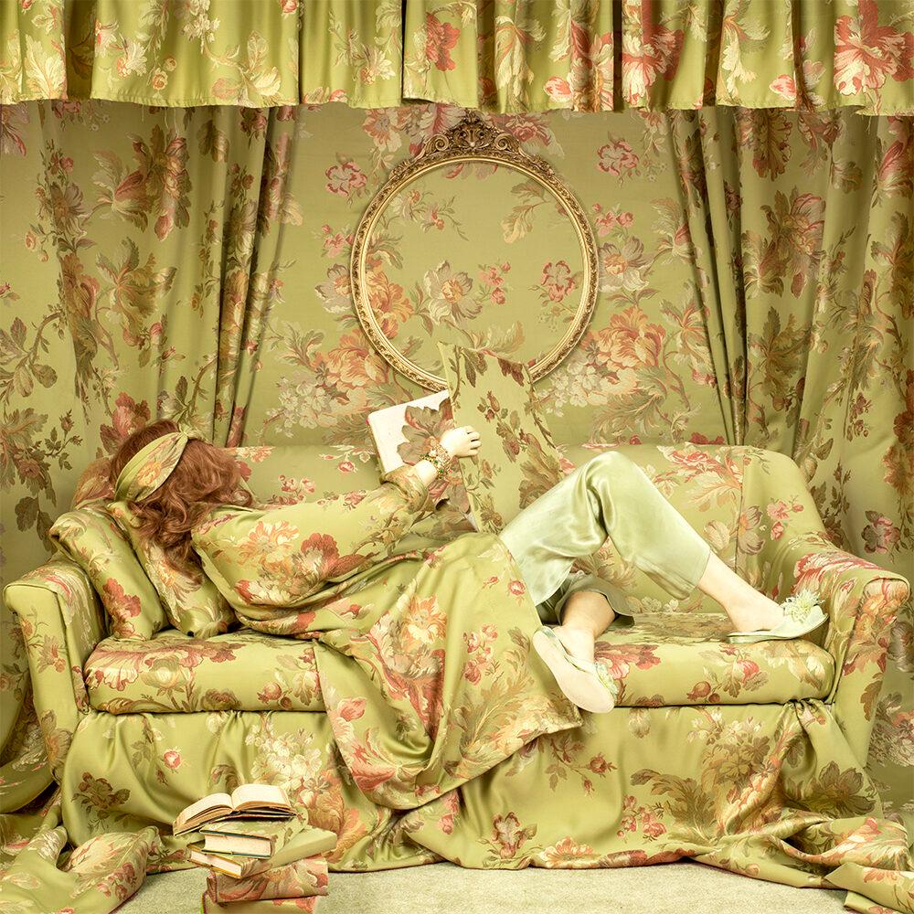 Patty Carroll Still-Life Photograph - Reading Green