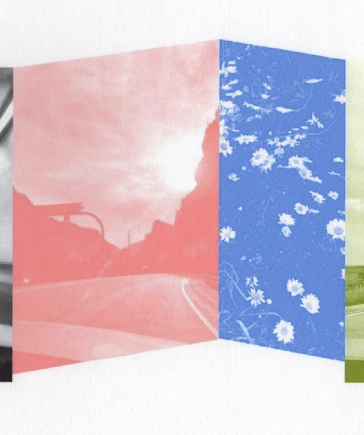 Patty deGrandpre’s “Are We There Yet? (Colorado)” is a 5.5 x 14 inch unique abstract inkjet print represented on 11 x 16.5 inch Awagami Bamboo Japanese paper embracing both the art of digital printmaking, minimalism, and creative photography. A