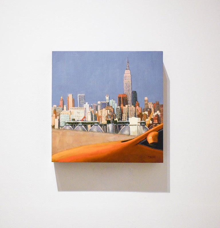 Patty Neal - Yellow Taxi: Iconic Painting of New York City Skyline and ...