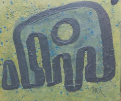 Pau Alemany Greene & Greene Chopin, quadro astratto originale a tecnica mista