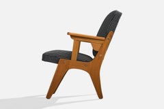 Pau Brasil, Lounge Chairs, Wood, Fabric, Brazil, 1950s