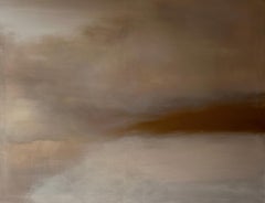 ABSTRACT Malerei Landschaft Gold Zeitgenössischer spanischer Künstler Pau Escat 2024