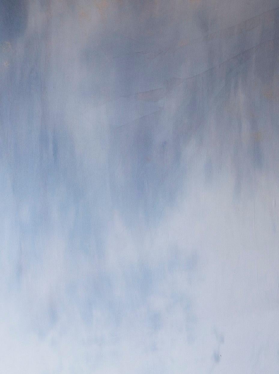 ABTRACT New Artowork Sky Blue by Contemporary Artist Pau Escat 2023 4