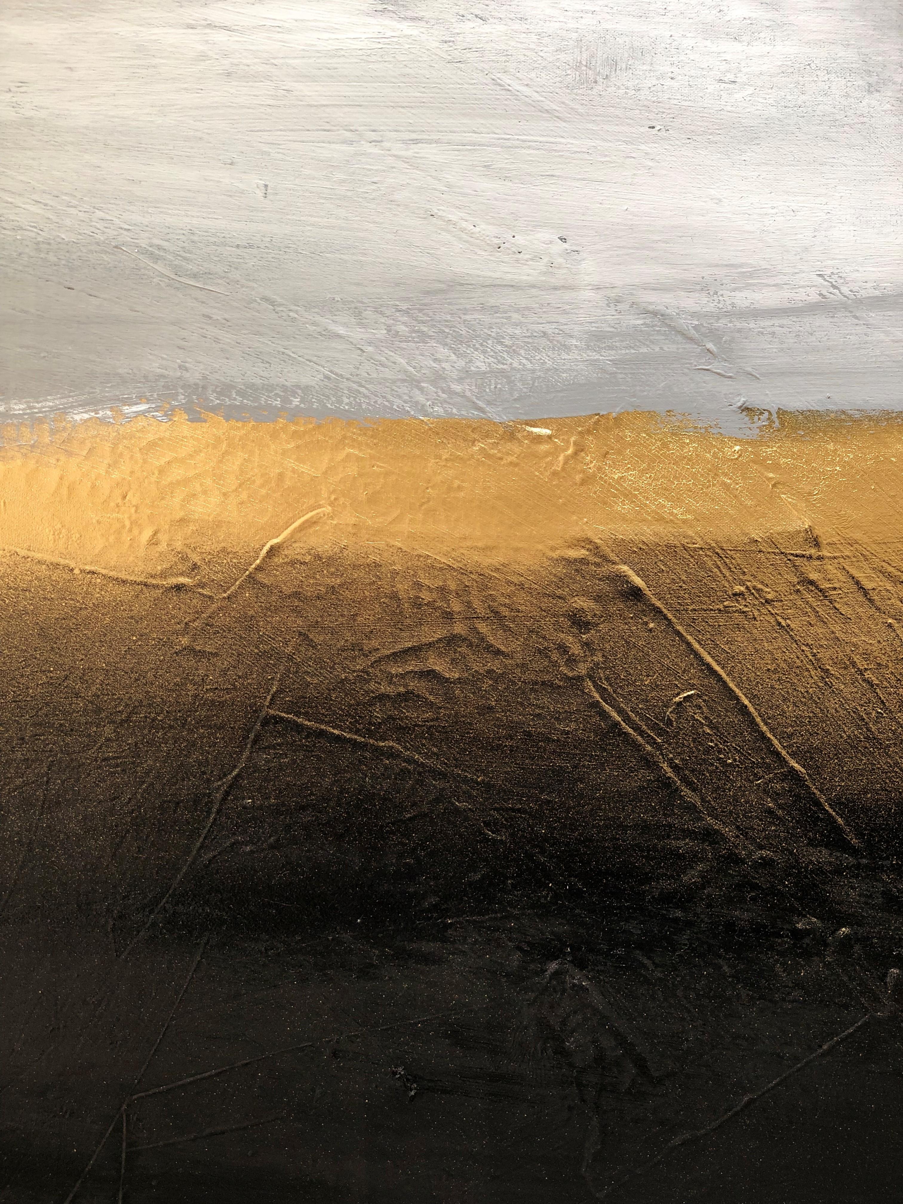 Lima III – Texturiertes, abstraktes Gemälde in Mischtechnik, 2022 (Abstrakt), Painting, von Pau Escat