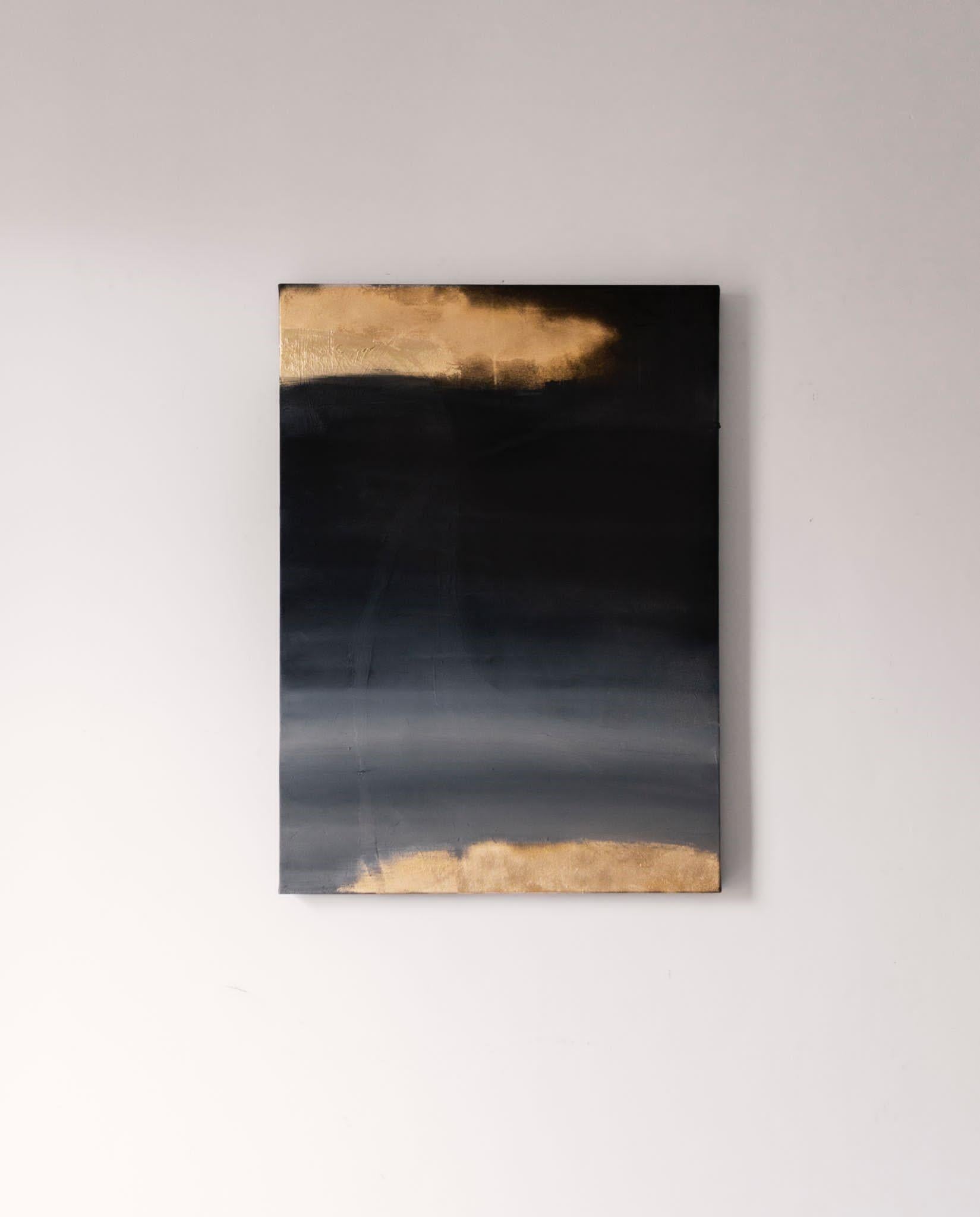 Sans titre, 2022 - Peinture abstraite texturée technique mixte minimaliste - Painting de Pau Escat