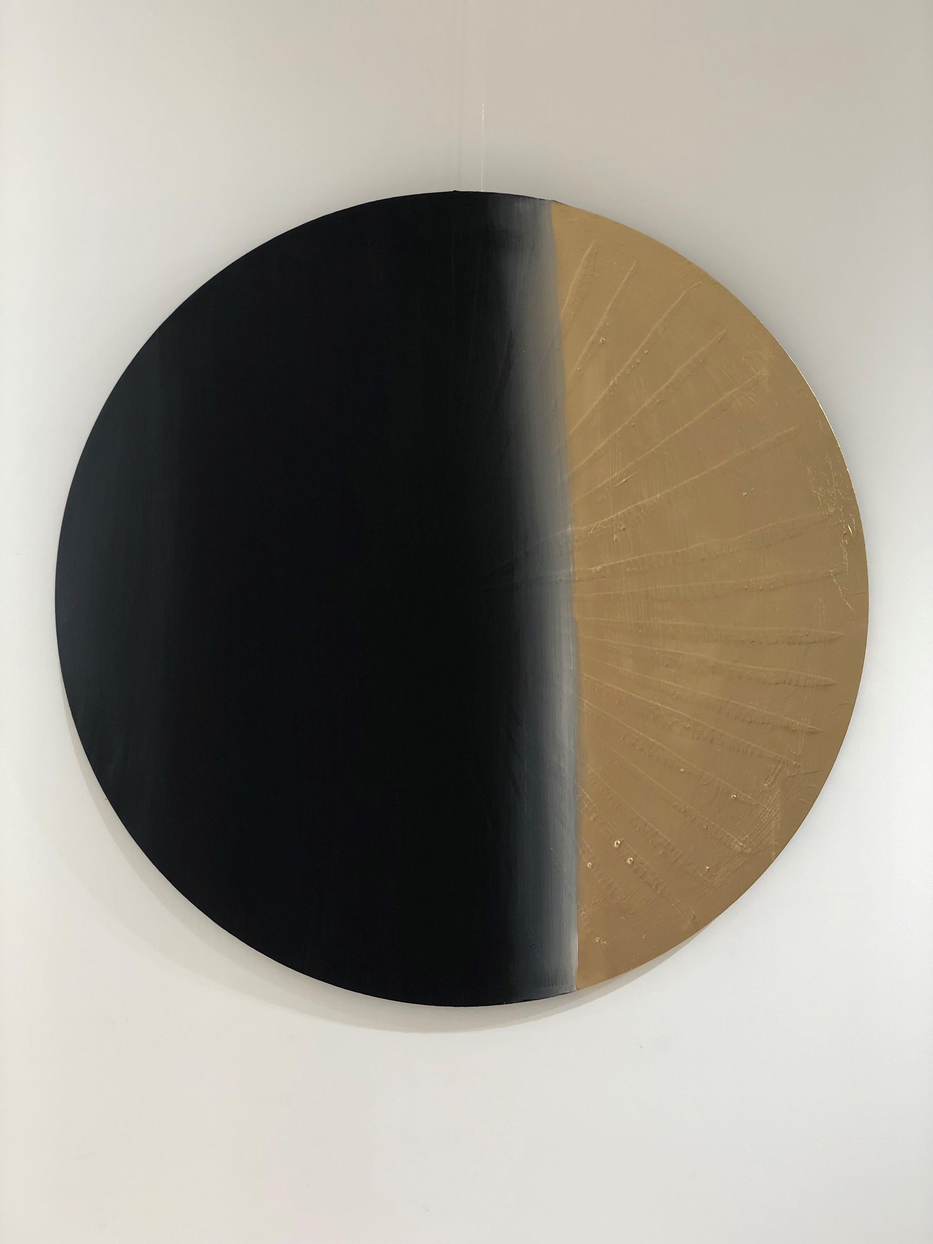 Sans titre, Cronos I - Peinture abstraite texturée technique mixte minimaliste, 2022