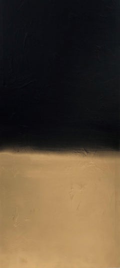 Untitled - Textured Mixed Media Minimalist Abstract Painting, 2021