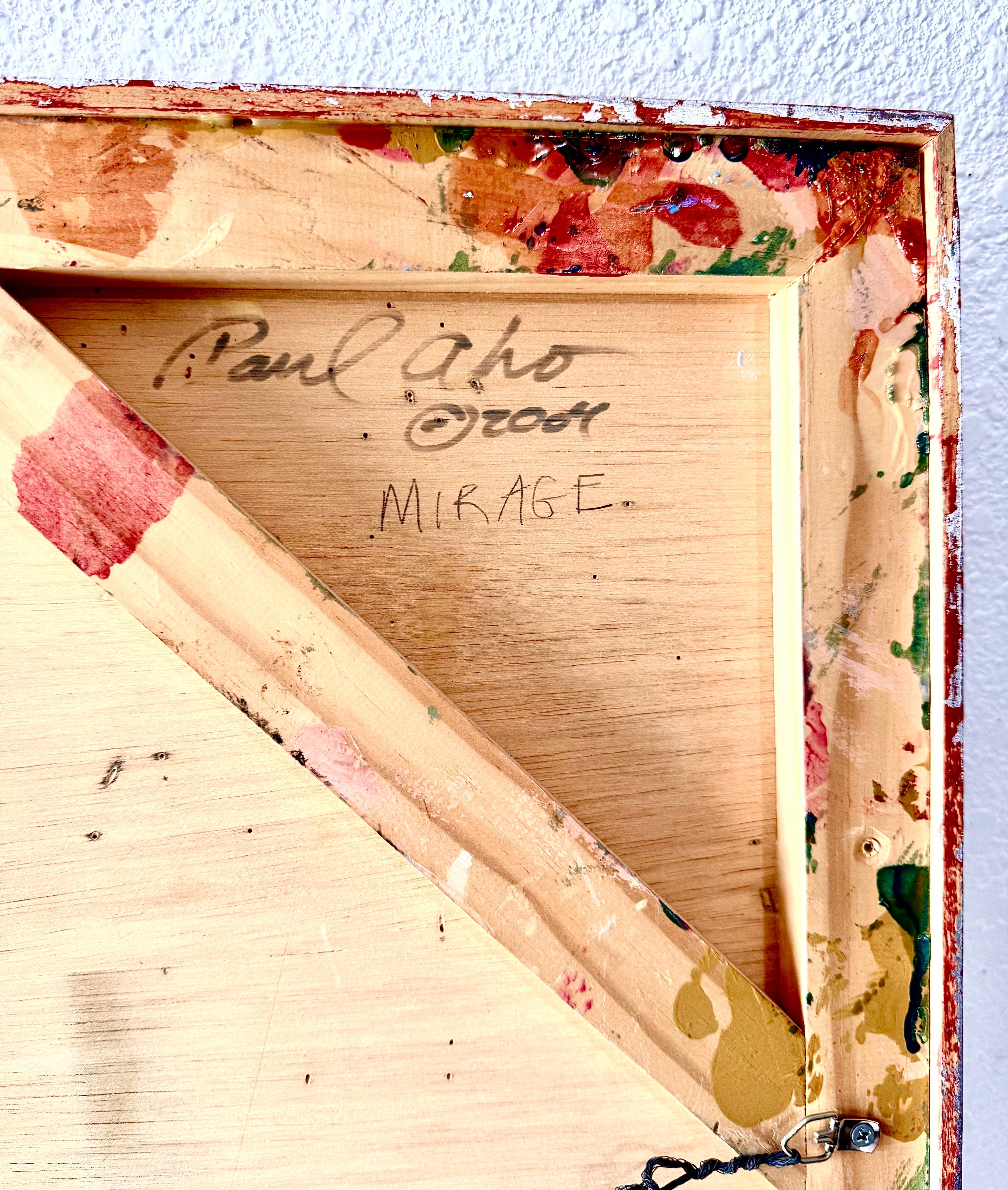Gran Cuadro Modernista Arte Abstracto Contemporáneo Paul Aho, Palm Beach, Florida en venta 14