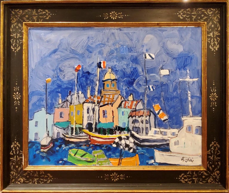 アイズピリ リトグラフ 「PORT-SAINT-TROPEZ」 アイズピリ リトグラフ 「PORT-SAINT-TROPEZ」