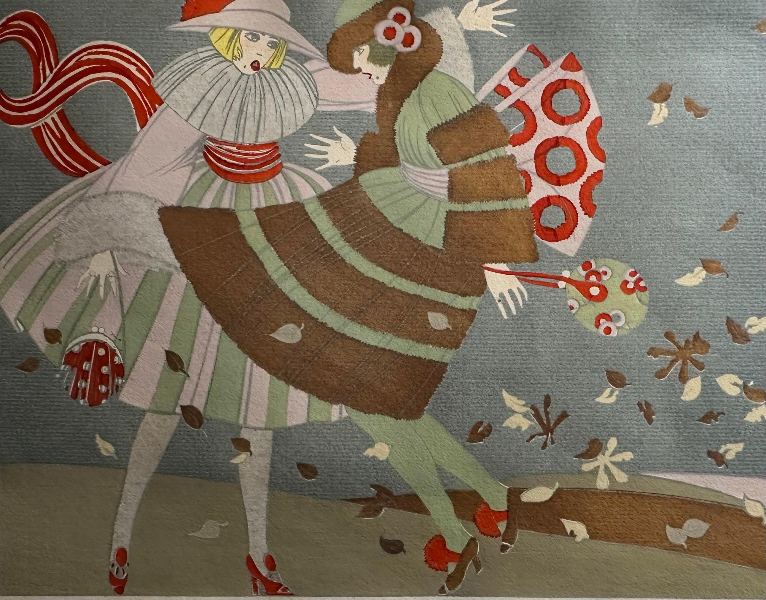 Les Quatre Saisons - Print by Paul Allier