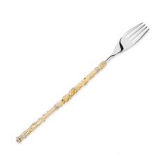 Paul Amey 18k Gold and Diamond "Marquis" Fork Hand Crafted by Artisan