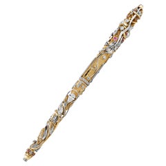 Paul Amey „Pink Mist“ 18K, Platin und Diamant Damenschreibtisch Implement