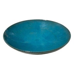 Paul Ami Bonifas Gran cuenco firmado de cerámica Studio Pottery suiza de principios de siglo