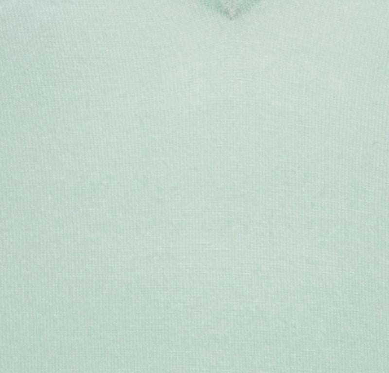 Paul and Joe Mint Green Cashmere and Silk Knit V-Neck Sleeveless Tunic M Pour femmes en vente