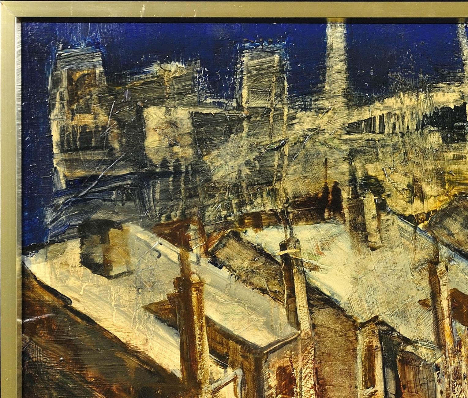 Hallam Fields.Stanton Ironworks.Paul Waplington.Original Landscape Painting. 7