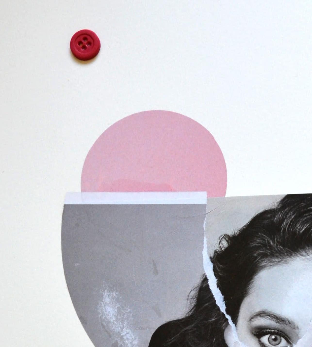 Dance Girl: zeitgenössische Collage (Surrealismus), Mixed Media Art, von Paul Antonio Szabo